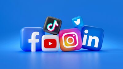 social media, instagram, facebook, tiktok, linked-in, youtube